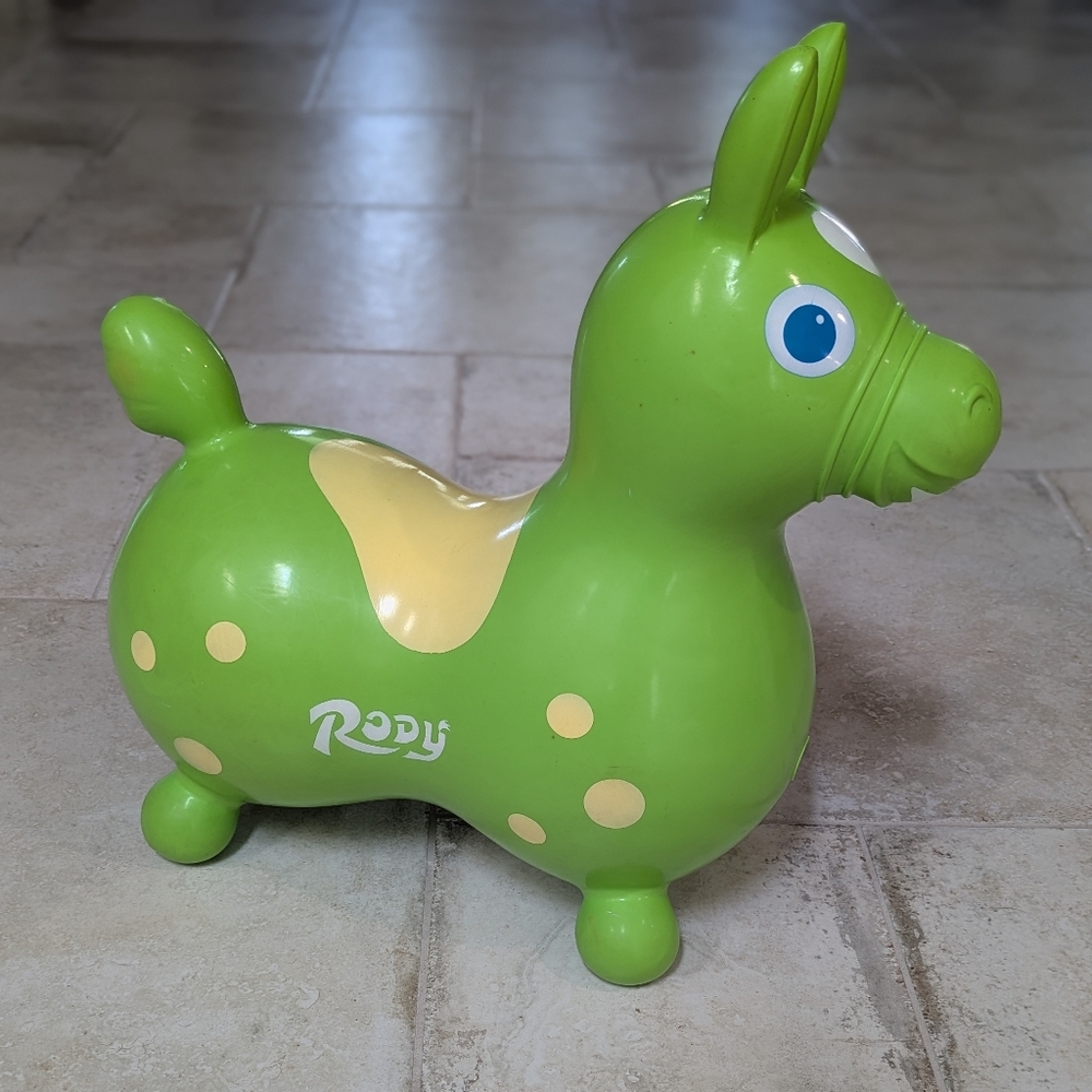 Green Bouncing Horse